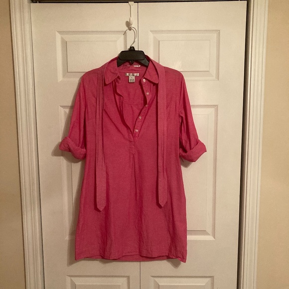 WD.NY Pink Shirt Dress - Picture 1 of 4